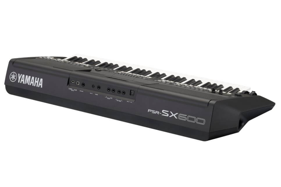 Teclado Yamaha PSR-SX600 REAR
